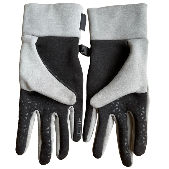The North Face Women's Etip Recycled Gloves Size L Grey - Picture 2 of 3
